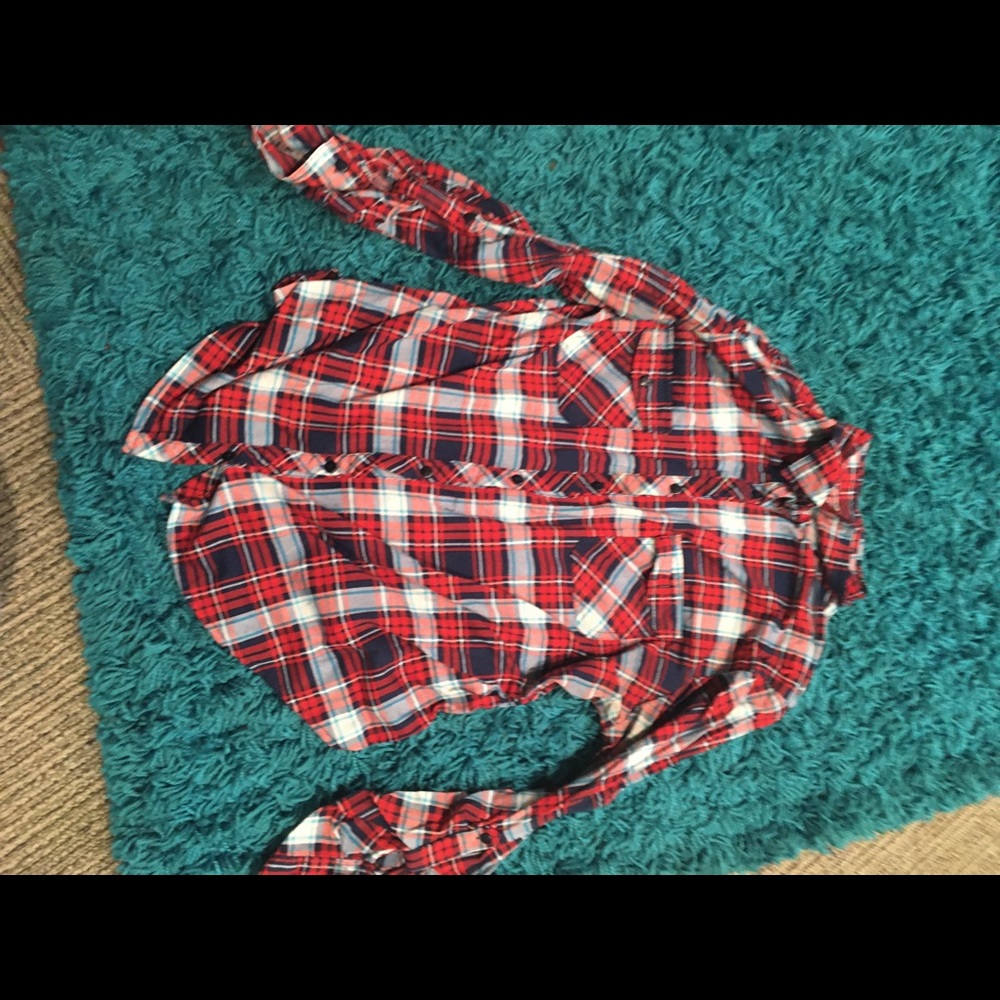A checkers shirt